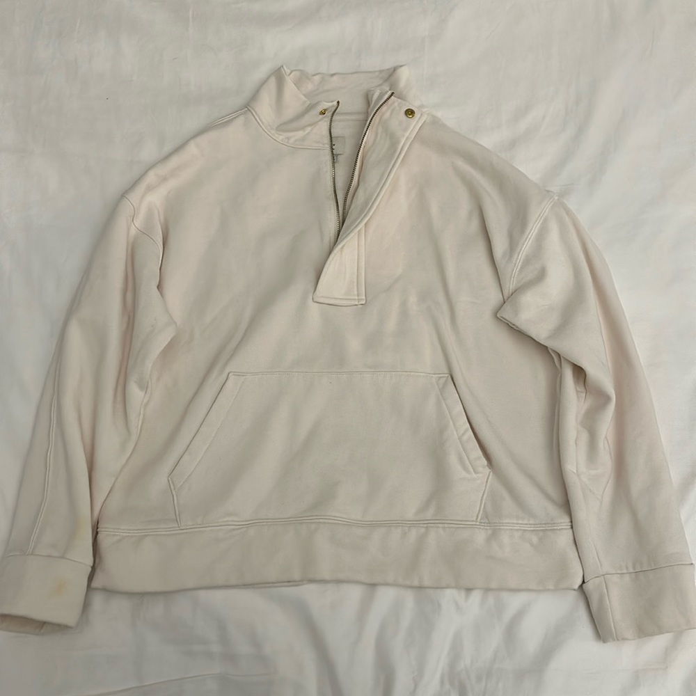 A NEW DAY HALF ZIP SWEATER